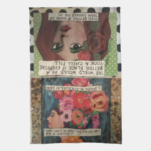 Dish towel theedoek (Verticaal)