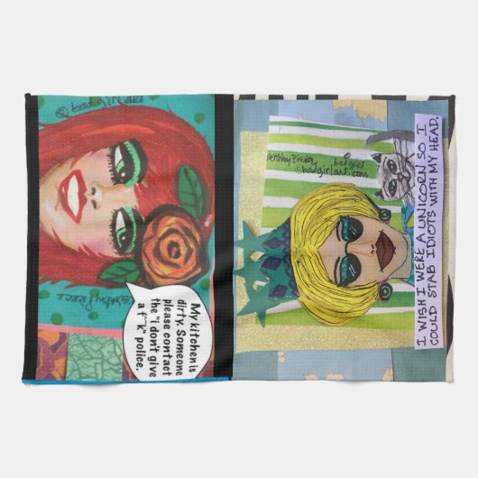 Dish towel theedoek (Horizontaal)