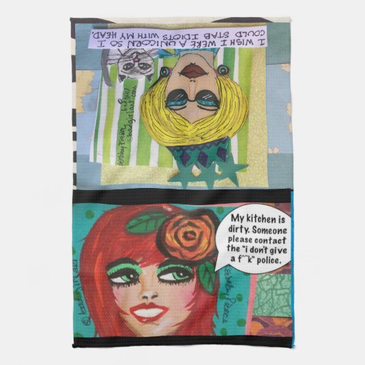 Dish towel theedoek (Verticaal)