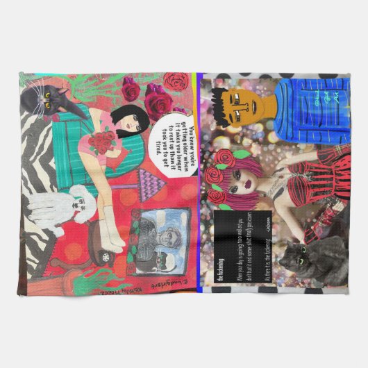 Dish towel theedoek (Horizontaal)