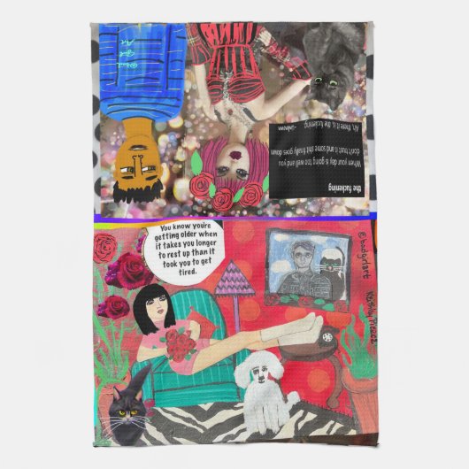 Dish towel theedoek (Verticaal)