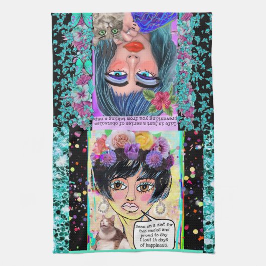 Dish towel theedoek (Verticaal)