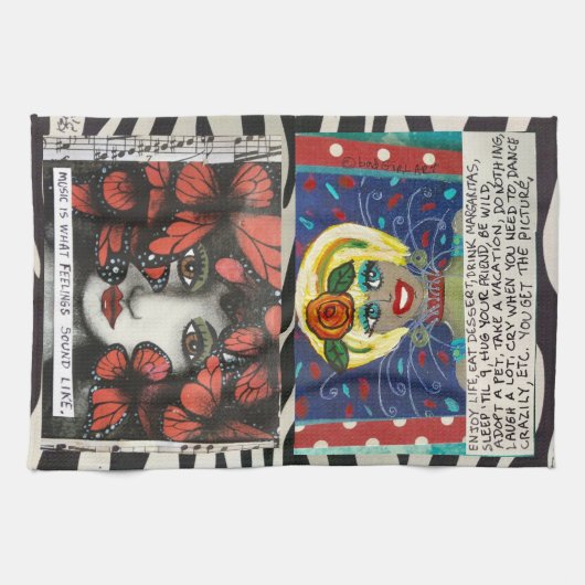 Dish towel theedoek (Horizontaal)