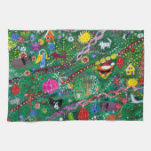 Dish Towel voor de Feestdagen Theedoek (Horizontaal)