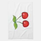 Dish up the Cherries Theedoek (Verticaal)