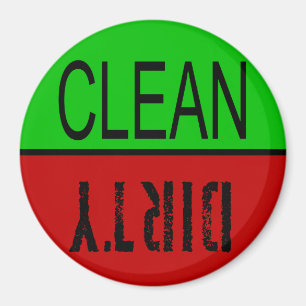 Dish Washer Magnet - Schoon/vuil
