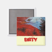 Dish Washer Status Magnet (Voorkant / Achterkant)