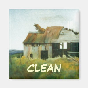 Dish Washer Status Magnet