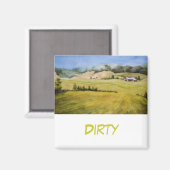Dish Washer Status Magnet (Voorkant / Achterkant)