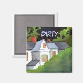 Dish Washer Status Magnet (Voorkant / Achterkant)