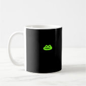 Dishonest Frog Behave No Frog Funny Cute Frog Love Koffiemok (Links)