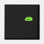 Dishonest Frog Behave No Frog Funny Cute Frog Love Magneet (Voorkant)