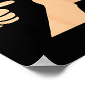 Dishonest Frog Funny Frog Meme Behave No Animals J Poster (Hoek)