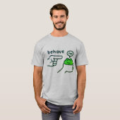Dishonest Frog Funny Frog Meme T-shirt (Voorkant volledig)