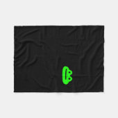 Dishonest Frog Meme Behave No Funny Frog Meme Sayi Fleece Deken (Voorkant (Horizontaal))