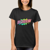 Dishoomzwart T-shirt (Voorkant)