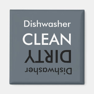 Dishwas Dirty of Clean Magnet