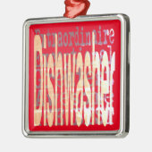 Dishwasher Extraordinaire Metalen Ornament (Links)