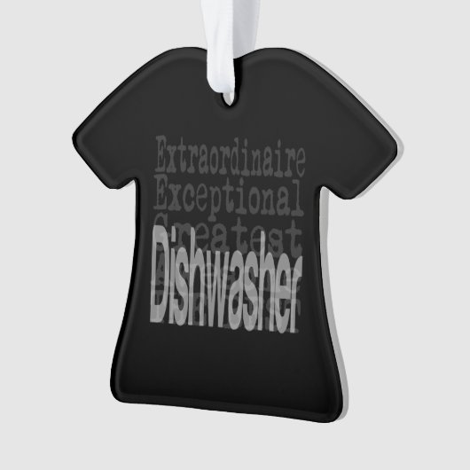 Dishwasher Extraordinaire Ornament (voorkant)