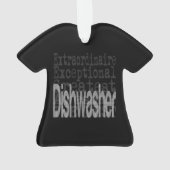 Dishwasher Extraordinaire Ornament (achterkant)