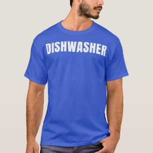 Dishwasher Funny Job Title Professie Birthday Gif T-shirt