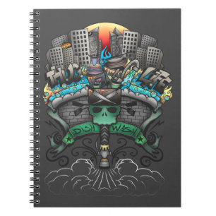 Dishwasher Graffiti Drawing Notitieboek