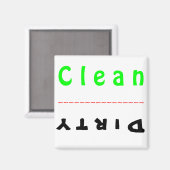 Dishwasher Magnet (Voorkant / Achterkant)