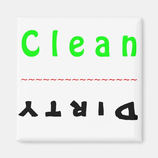 Dishwasher Magnet (Voorkant)