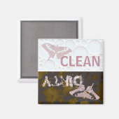 Dishwasher Magnet (Voorkant / Achterkant)