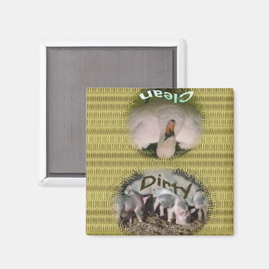 Dishwasher Magnet (Voorkant / Achterkant)