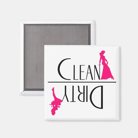 Dishwasher Magnet (Voorkant / Achterkant)