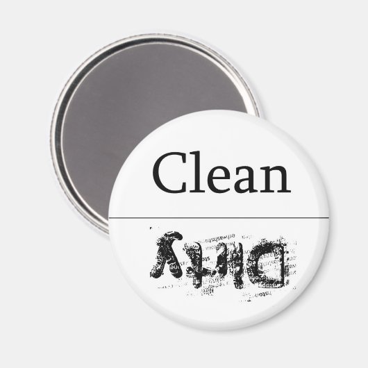 Dishwasher Magnet (Voorkant / Achterkant)