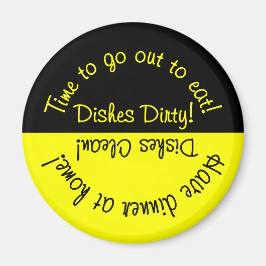 Dishwasher Magnet (Voorkant)
