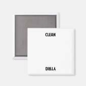 Dishwasher Magnet (Voorkant / Achterkant)