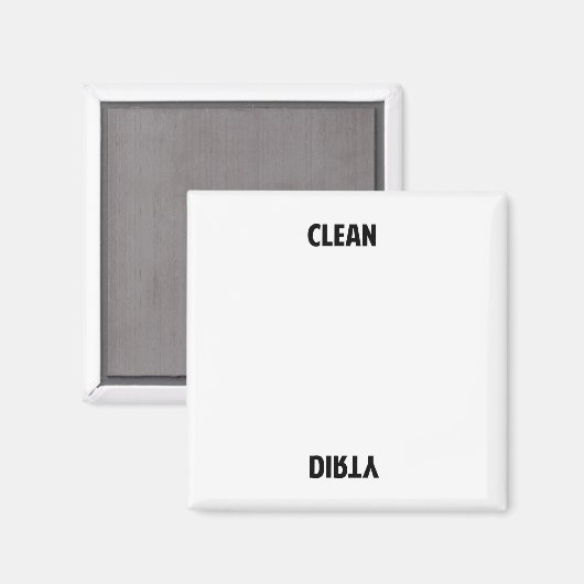 Dishwasher Magnet (Voorkant / Achterkant)