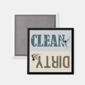 Dishwasher Magnet (Voorkant / Achterkant)