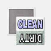 Dishwasher Magnet (Voorkant / Achterkant)