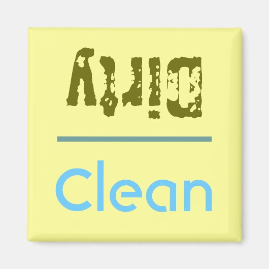 Dishwasher Magnet (Voorkant)