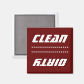 Dishwasher Magnet (Voorkant / Achterkant)