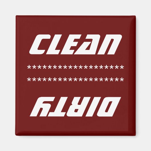 Dishwasher Magnet (Voorkant)