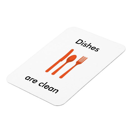 Dishwasher Magnet Magneet (Linkerzijde)