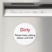 Dishwasher Magnets Dirty Magneet (Insitu (Vaatwasser))