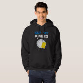 Dishwashing Job Profession Restaurant Employee Dis Hoodie (Voorkant volledig)