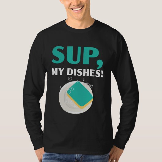 Dishwashing Job Profession Restaurant Employee Dis T-shirt (Voorkant)