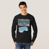 Dishwashing Job Profession Restaurant Employee Dis T-shirt (Voorkant volledig)