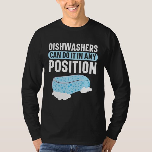Dishwashing Job Profession Restaurant Employee Dis T-shirt (Voorkant)