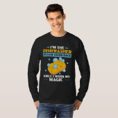 Dishwashing Job Profession Restaurant Employee Dis T-shirt (Voorkant volledig)