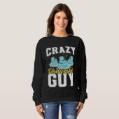 Dishwashing Job Profession Restaurant Employee Dis Trui (Voorkant volledig)