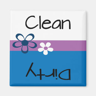 Dishwasmachine Clean Dirty Magnet