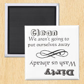 Dishwasmachine Clean Dirty Magnet